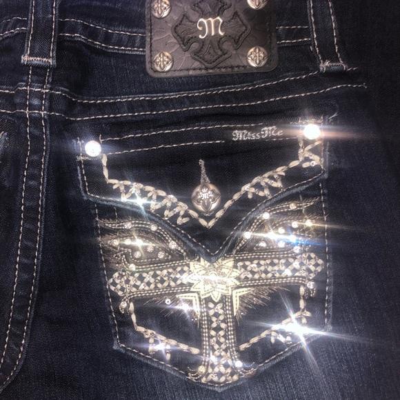 Miss Me new without tags Jeans size 28 bootcut - Picture 5 of 8